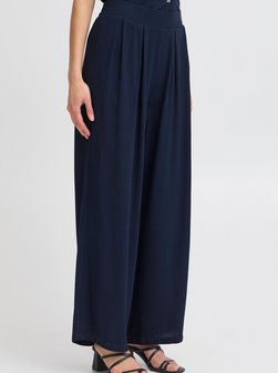 Artikelbild Damen Stoffhose - FRATEL von fransa in blau uni