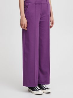 Artikelbild Damen Stoffhose - IHKATE von Ichi in purple uni
