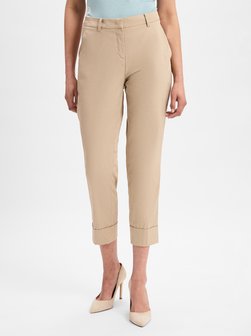 Artikelbild Damen Stoffhose - Krystal von Cambio in beige uni