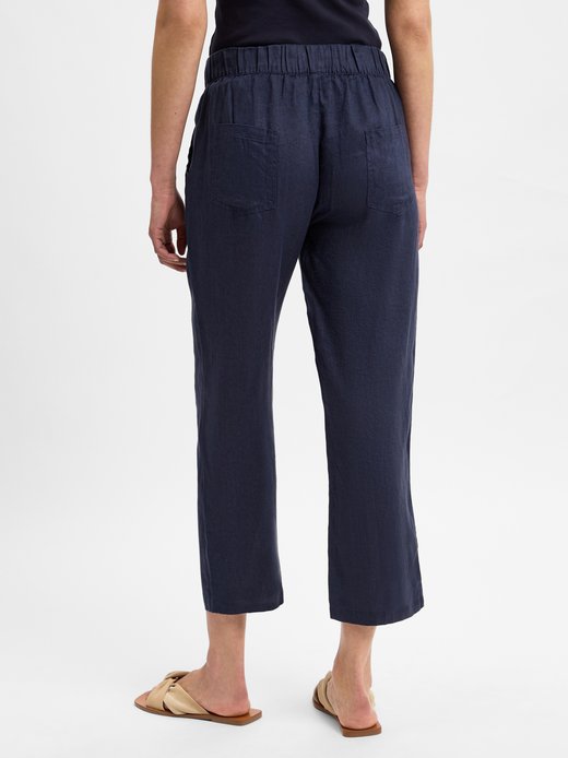 Damen Stoffhose aus Leinen