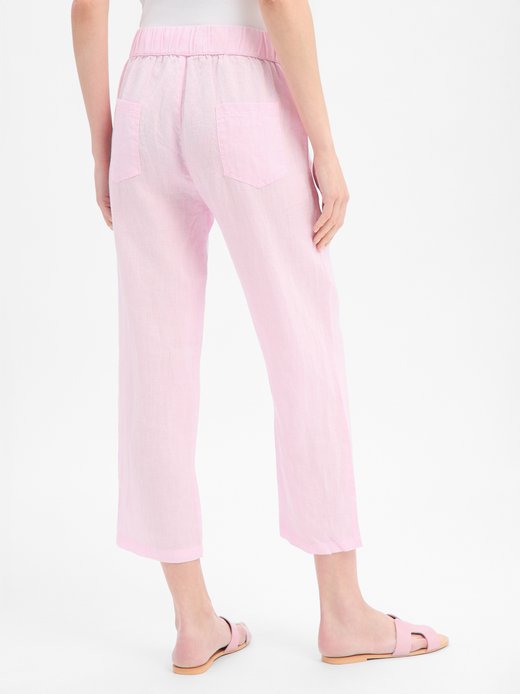 Damen Stoffhose aus Leinen