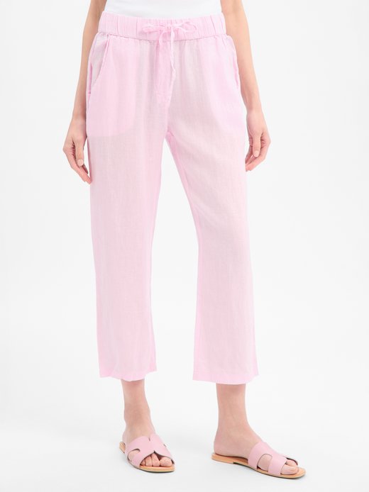 Damen Stoffhose aus Leinen