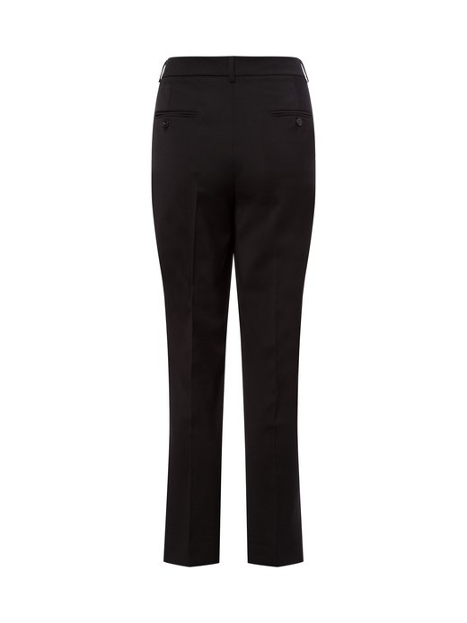 Damen Stoffhose aus Schurwolle - Cigarette