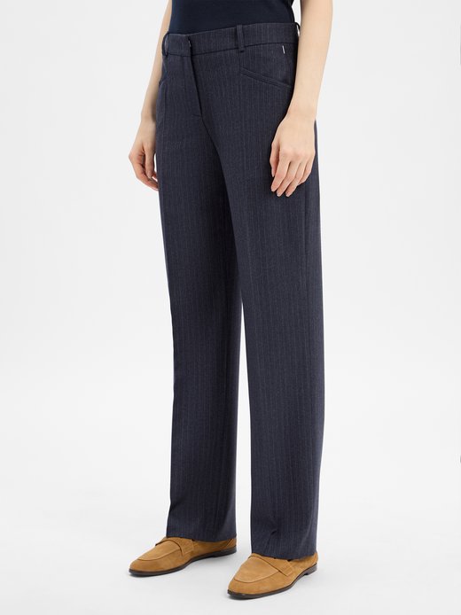 Damen Stoffhose aus Schurwolle