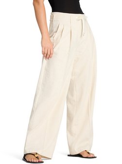 Damen Stoffhose mit Leinen-Anteil - Addison