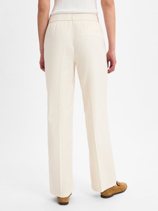 Damen Stoffhose mit Leinen-Anteil - Maiga Linen