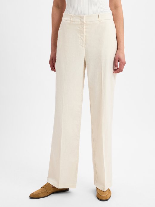 Damen Stoffhose mit Leinen-Anteil - Maiga Linen