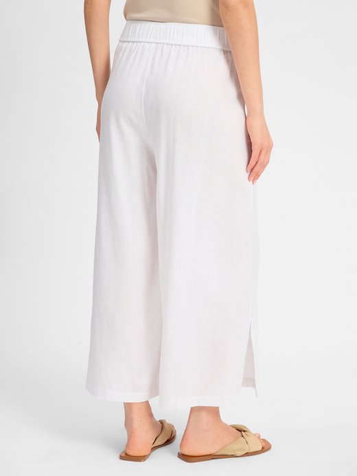 Damen Stoffhose mit Leinen-Anteil