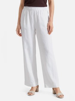 Damen Stoffhose mit Leinen