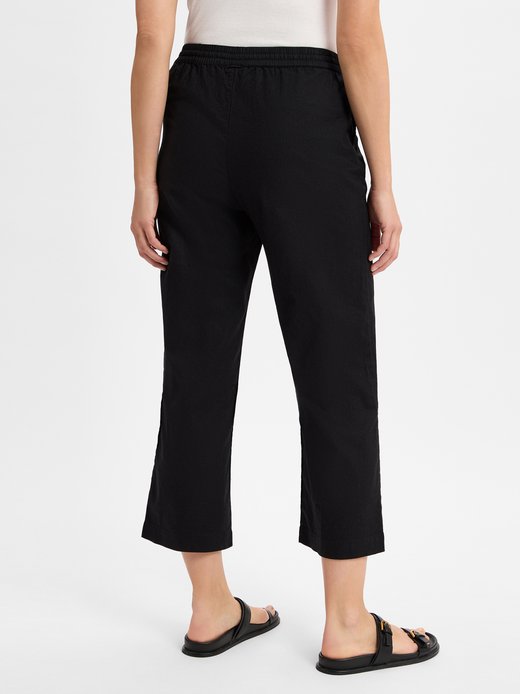 Damen Stoffhose mit Leinenanteil