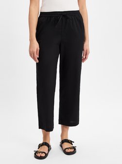 Damen Stoffhose mit Leinenanteil