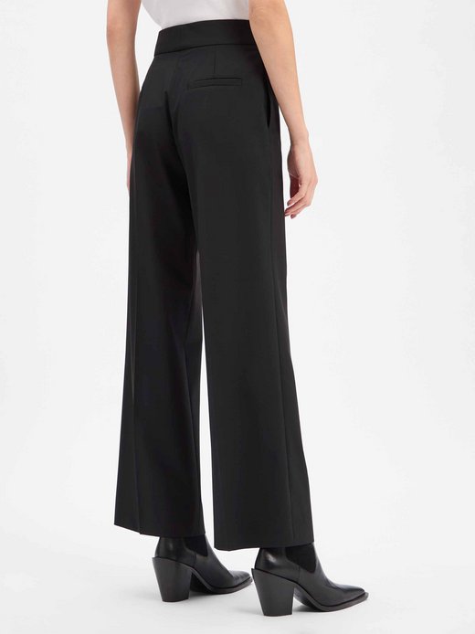 Damen Stoffhose mit Woll-Anteil - Himia-2