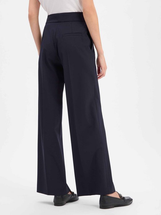 Damen Stoffhose mit Woll-Anteil - Himia-2