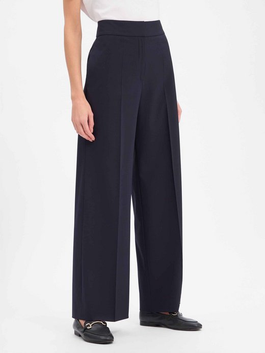 Damen Stoffhose mit Woll-Anteil - Himia-2