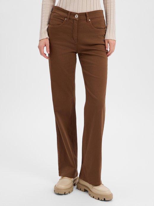Damen Straight Jeans - Cora Wide Leg