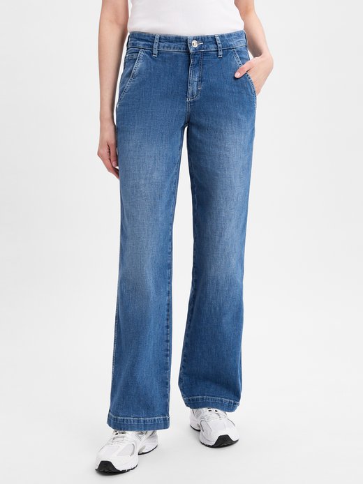 Damen Straight - Jeans - Liv Wide Leg