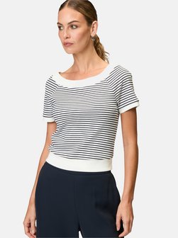 Artikelbild Damen Streifenshirt von zero in weiß gestreift