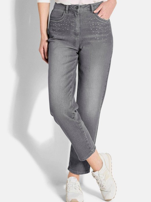 Damen Stretchjeans - Kurzgröße