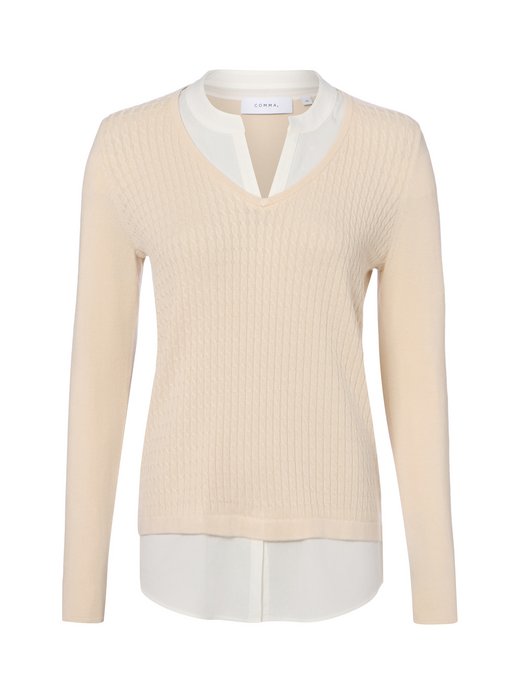 Damen Strick-Blusenshirt