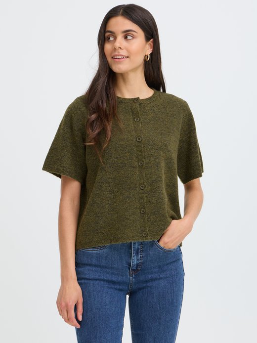 Damen Strick-Cardigan halbarm FRSANNY