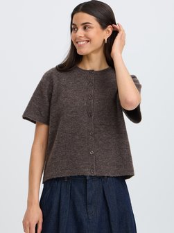 Damen Strick-Cardigan halbarm FRSANNY