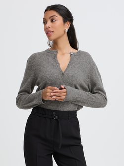 Damen Strick-Cardigan langarm BYOSANNA