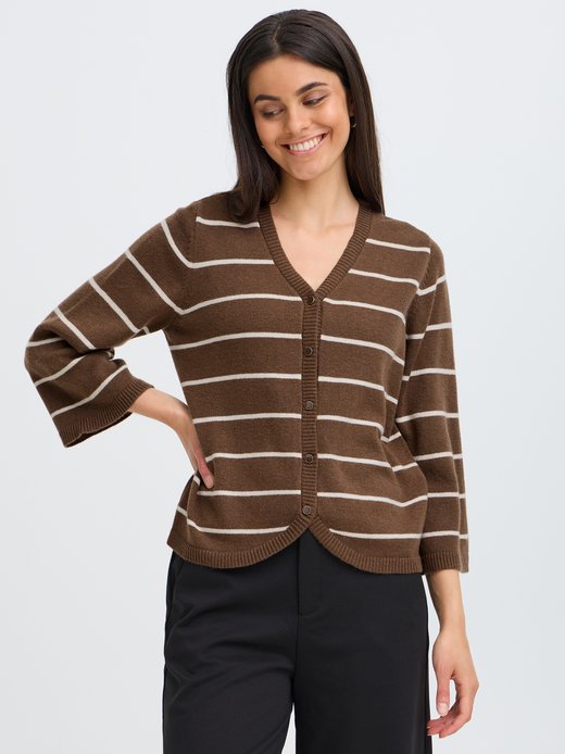 Damen Strick-Cardigan langarm FRBITTE