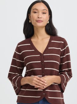 Damen Strick-Cardigan langarm FRBITTE