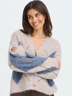 Damen Strick-Cardigan langarm FRCHARLEEN