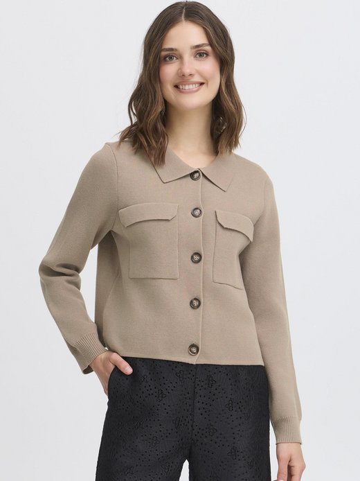 Damen Strick-Cardigan langarm FRITA
