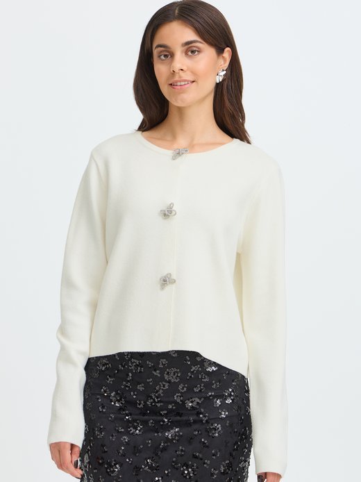 Damen Strick-Cardigan langarm FRSALLY