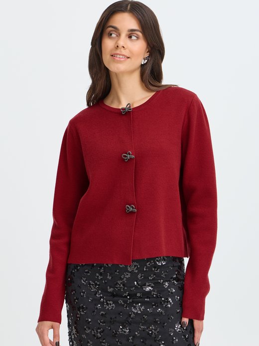 Damen Strick-Cardigan langarm FRSALLY