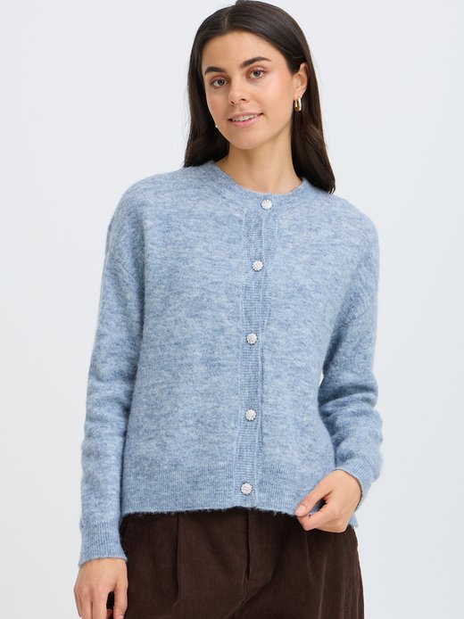 Damen Strick-Cardigan langarm FRSANNY