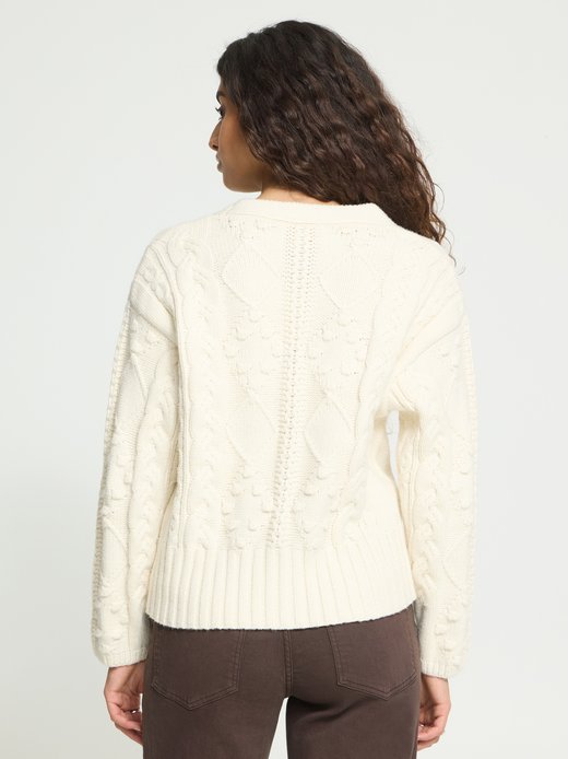 Damen Strick-Cardigan langarm IHARPER