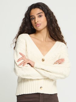 Damen Strick-Cardigan langarm IHARPER