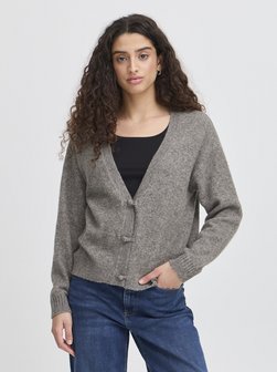 Damen Strick-Cardigan langarm IHDASILA