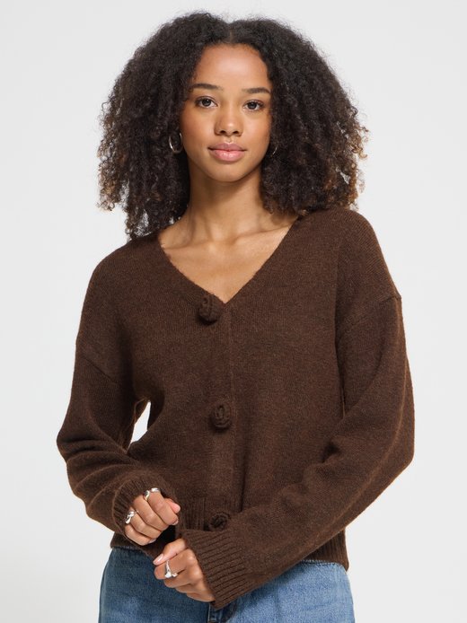 Damen Strick-Cardigan langarm IHPOVOKE