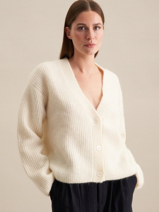 Damen Strick-Jacke - Oversized Fit