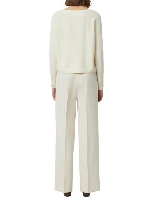 Damen Strick-Langarmshirt