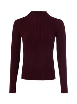 Damen Strick-Langarmshirt