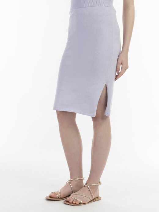 Damen Strick Midirock