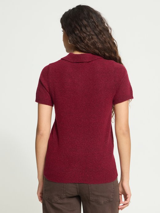 Damen Strick-Poloshirt IHDASILA