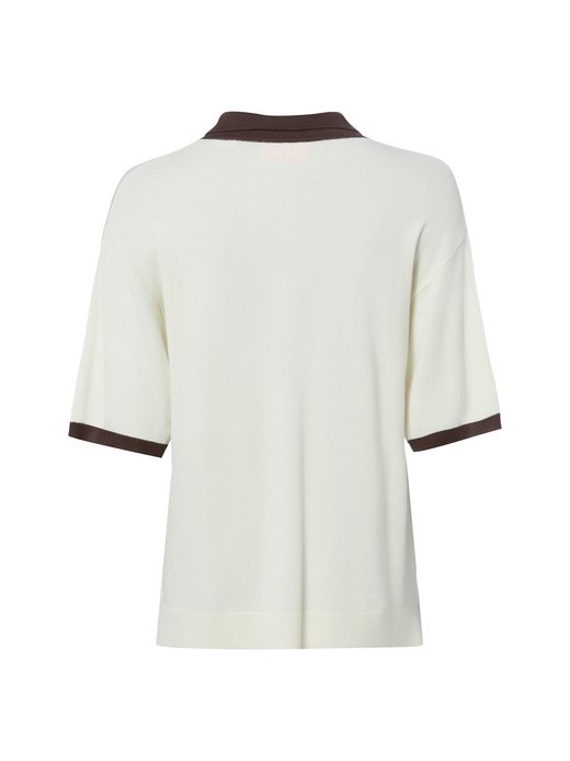 Damen Strick-Poloshirt - JXVilda