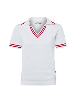 Damen Strick-Poloshirt - Kalena