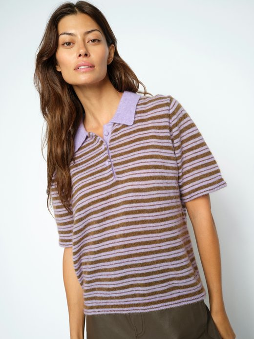 Damen Strick-Poloshirt - MMMilvi
