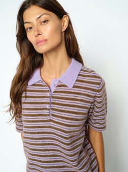 Damen Strick-Poloshirt - MMMilvi