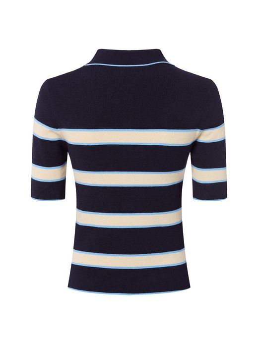 Damen Strick-Poloshirt