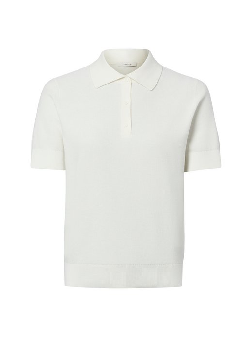 Damen Strick-Poloshirt