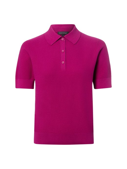 Damen Strick-Poloshirt