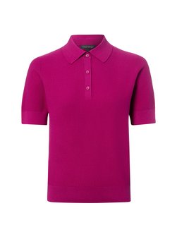 Damen Strick-Poloshirt